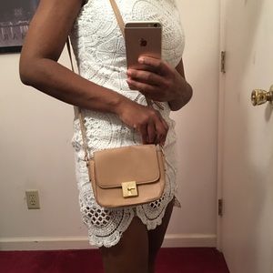 Beige Crossbody Bag